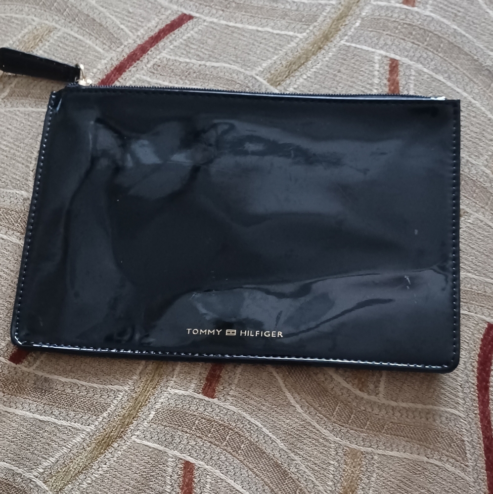 Tommy Hilfiger patent  leather pouch